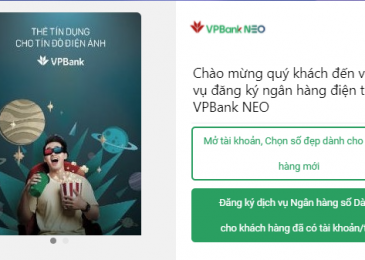 Cách đăng ký internet banking Vpbank NEO online trên điện thoại tại nhà 2023
