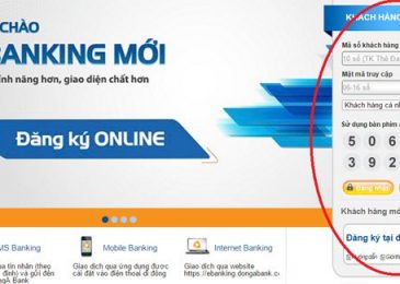 Cách đăng ký internet banking Đông Á online trên điện thoại tại nhà 2023