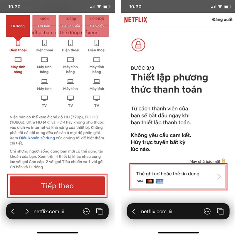 Cách đăng ký Netflix Free trên iphone