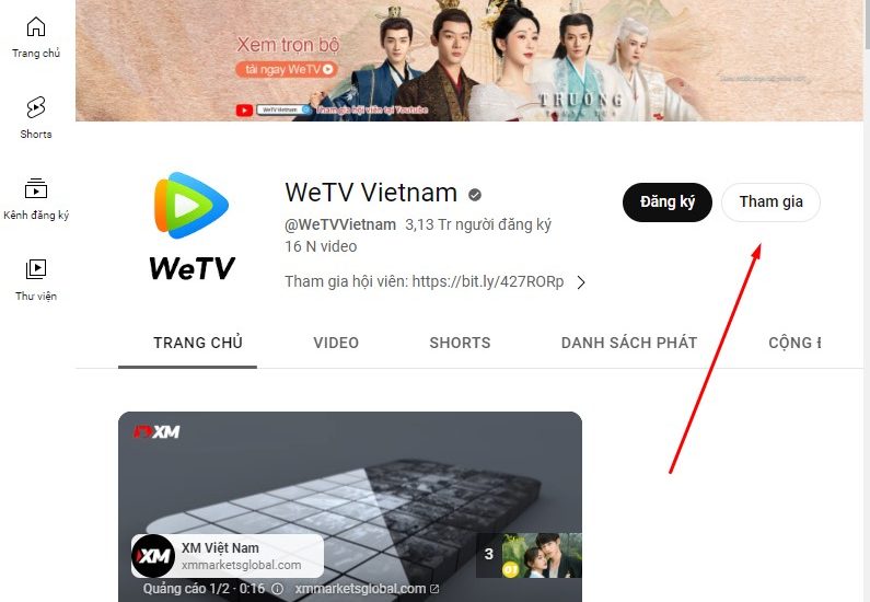 Cách đăng ký VIP WeTV bằng điện thoại iPhone