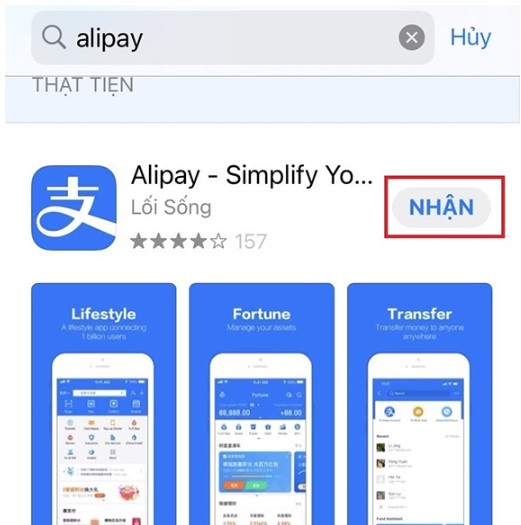 Cách đăng ký Alipay trên điện thoại