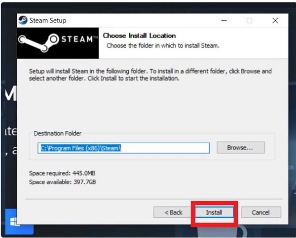 Cách đăng ký Steam trên máy tính