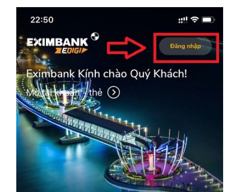 Cách đăng nhập Eximbank eDigi 