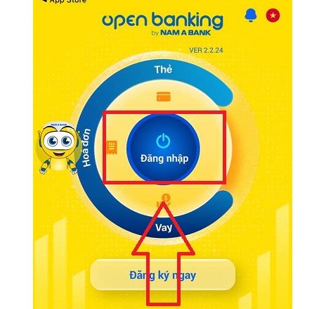 Cách đăng nhập Open banking