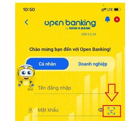 Cách đăng nhập Open Banking
