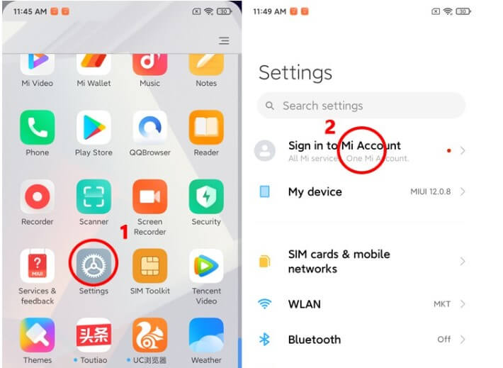 đăng ký Unlock Xiaomi