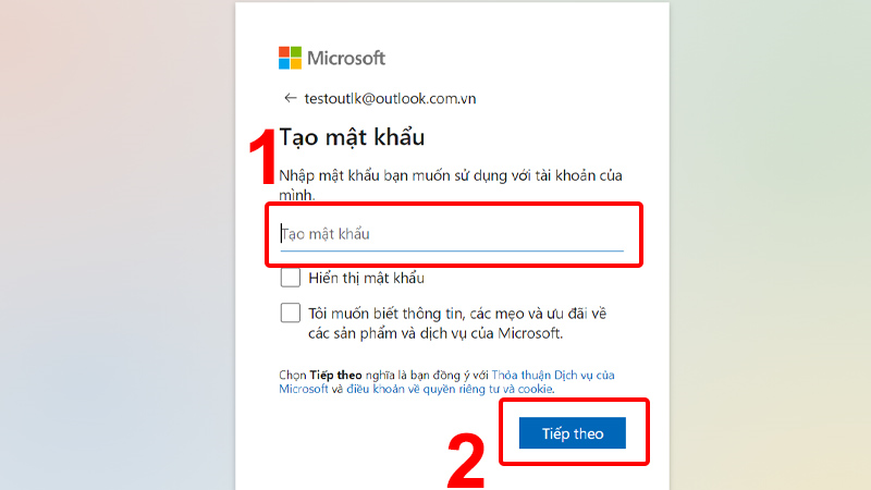 Cách tạo email Outlook trên máy tính 3