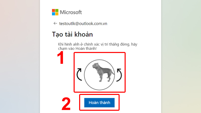 Cách tạo email Outlook trên máy tính 7